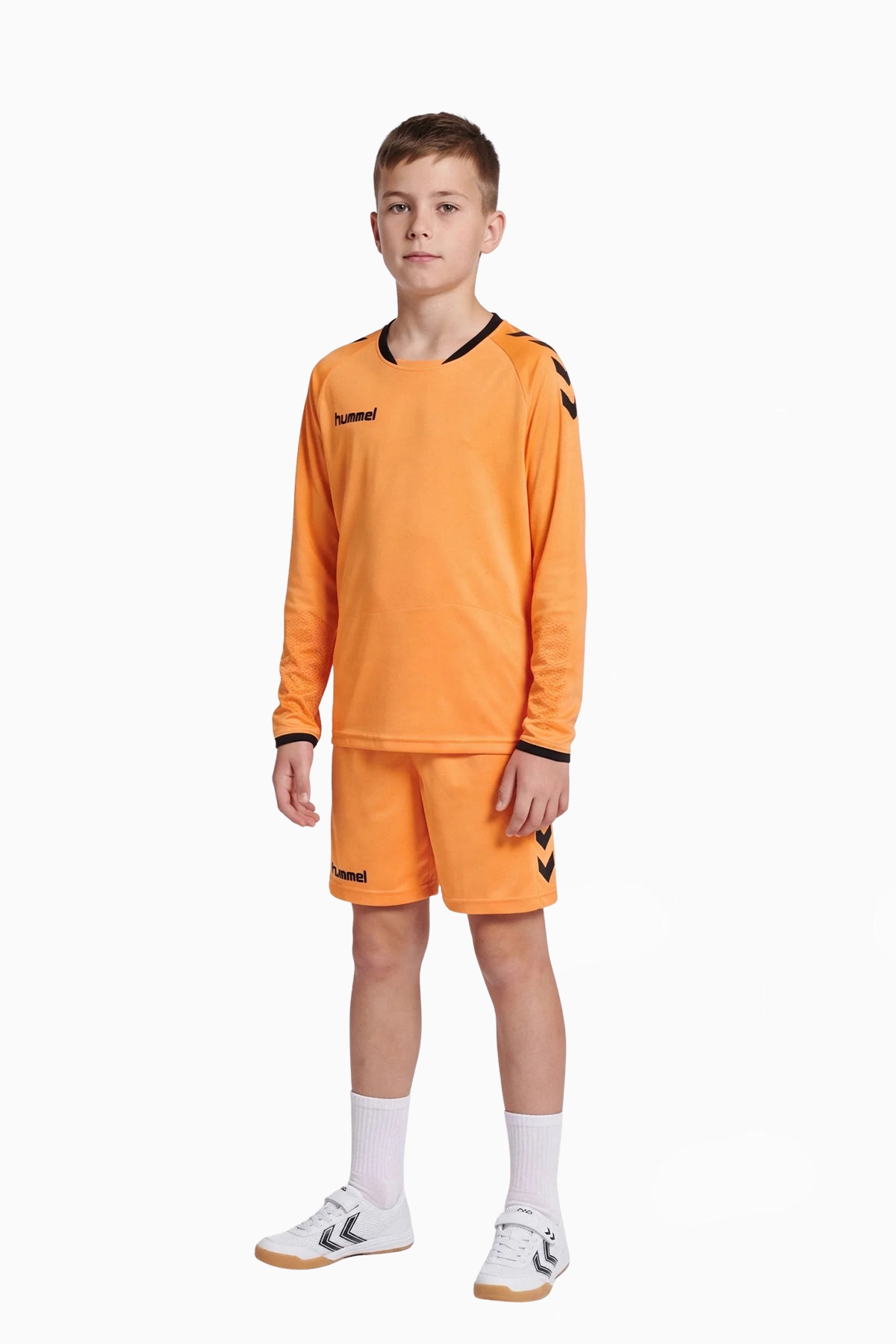 Komplet bramkarski hummel Core Junior - Pomarańczowy