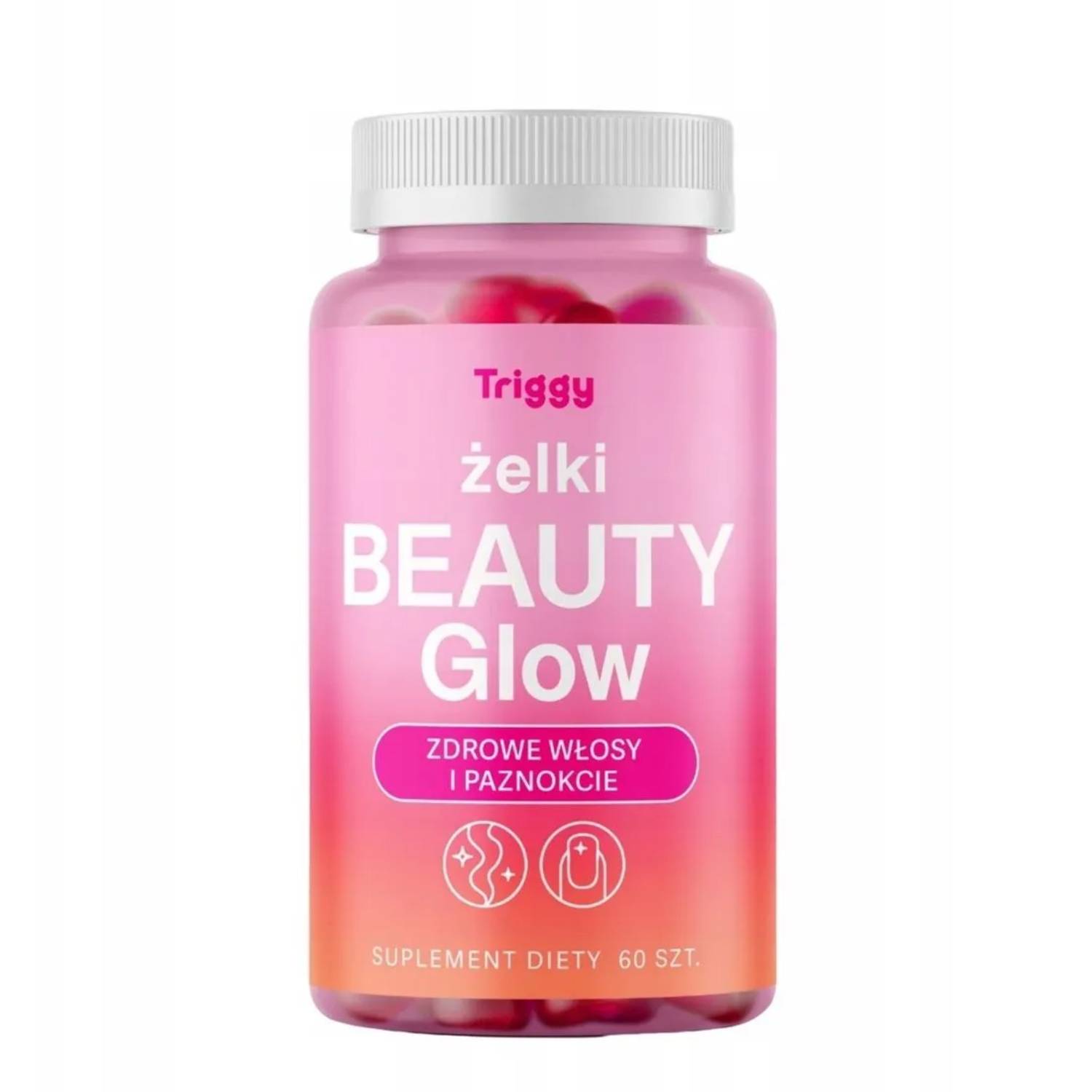 Triggy beauty glow, 60 żelek