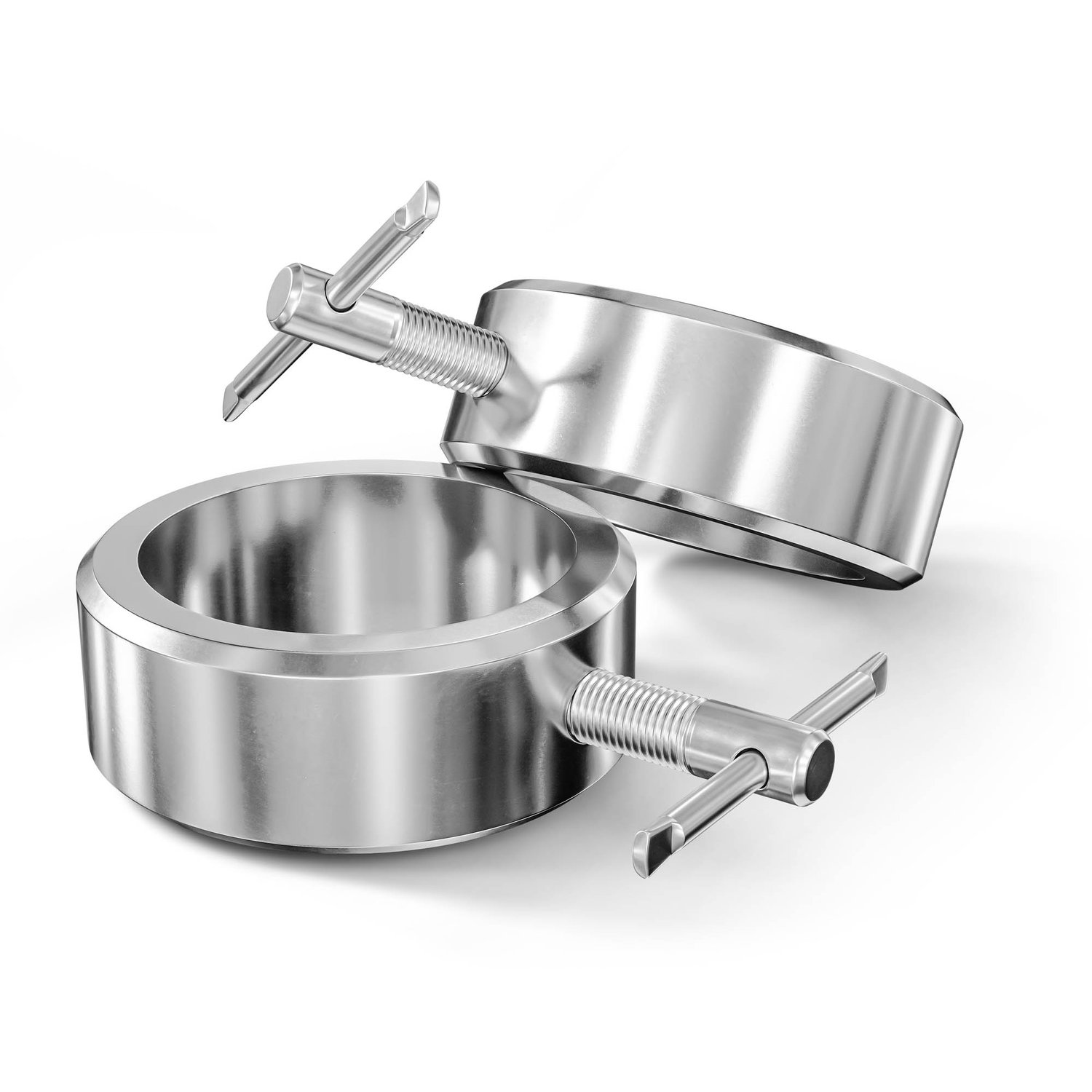 Colliers de serrage en acier 50 mm pour barre de musculation olympique