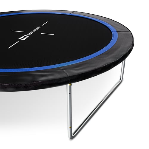 Randabdeckung 366 cm 12FT - Schwarz/Blau