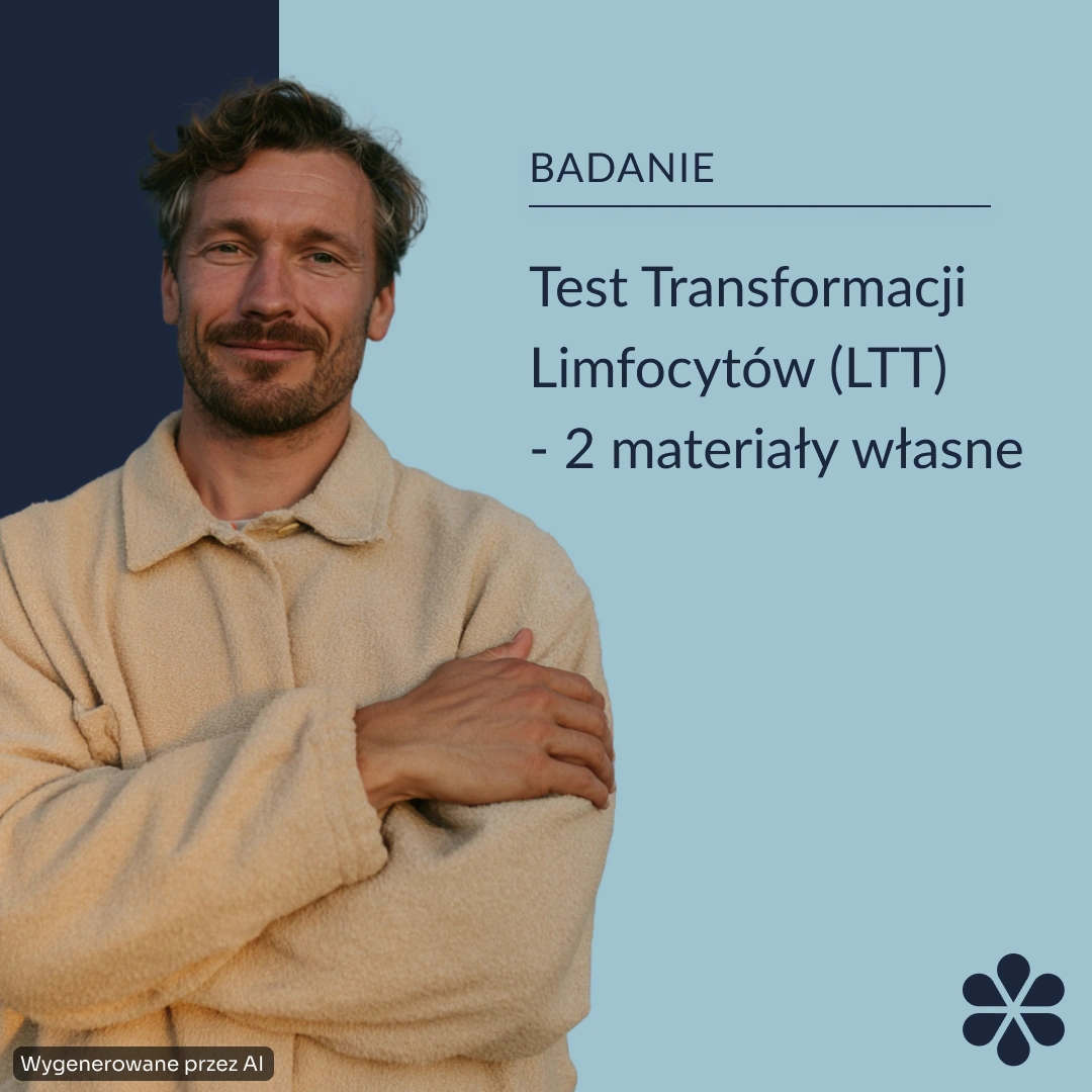 Test Transformacji Limfocytów (LTT) - dwa materiały własne