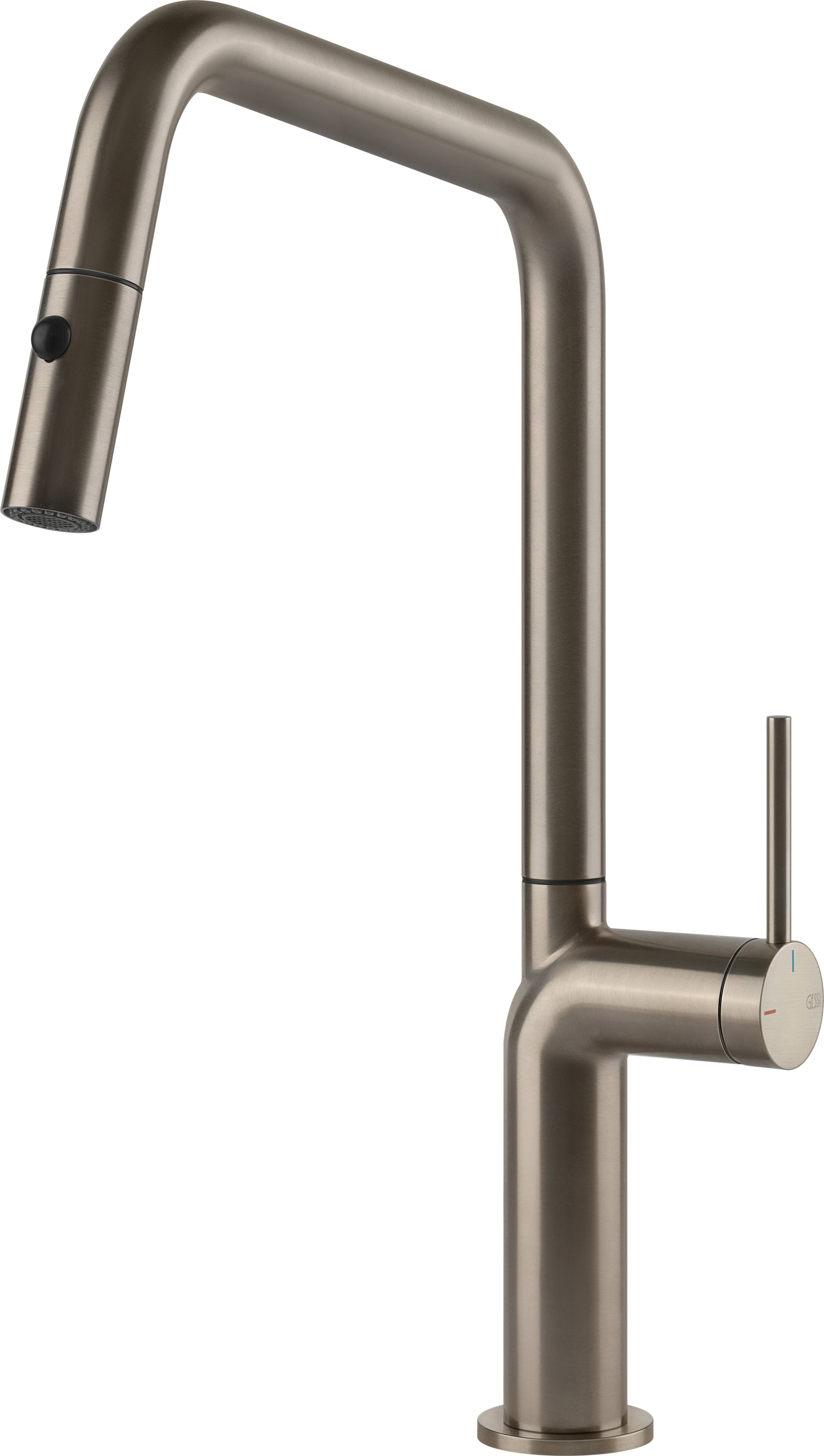 Gessi Stelo bateria kuchenna stojąca nikiel 60307.149