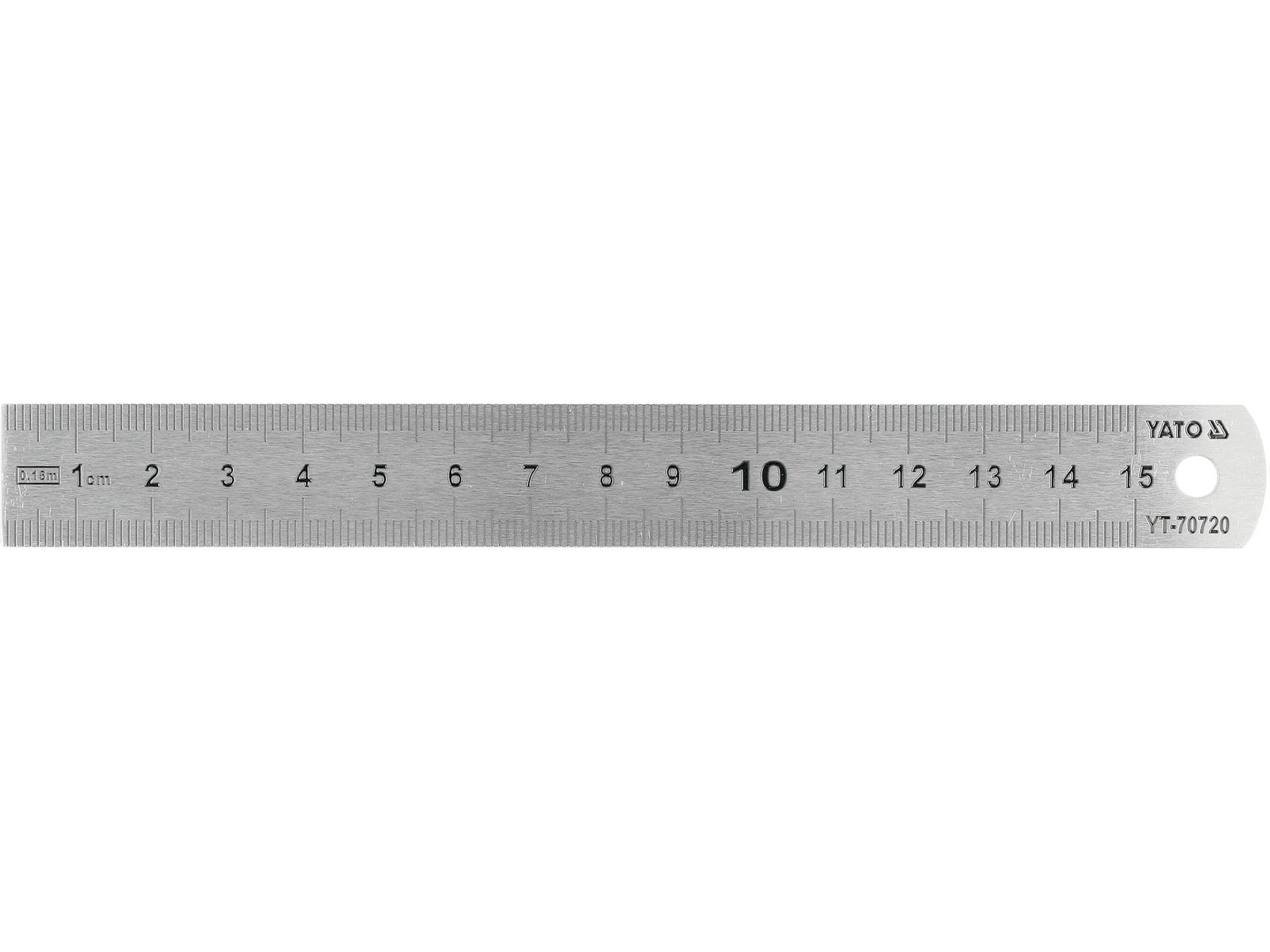 Liniał elastyczny YATO 150mm stal nierdzewna mierniczy klasa ii YT-70720