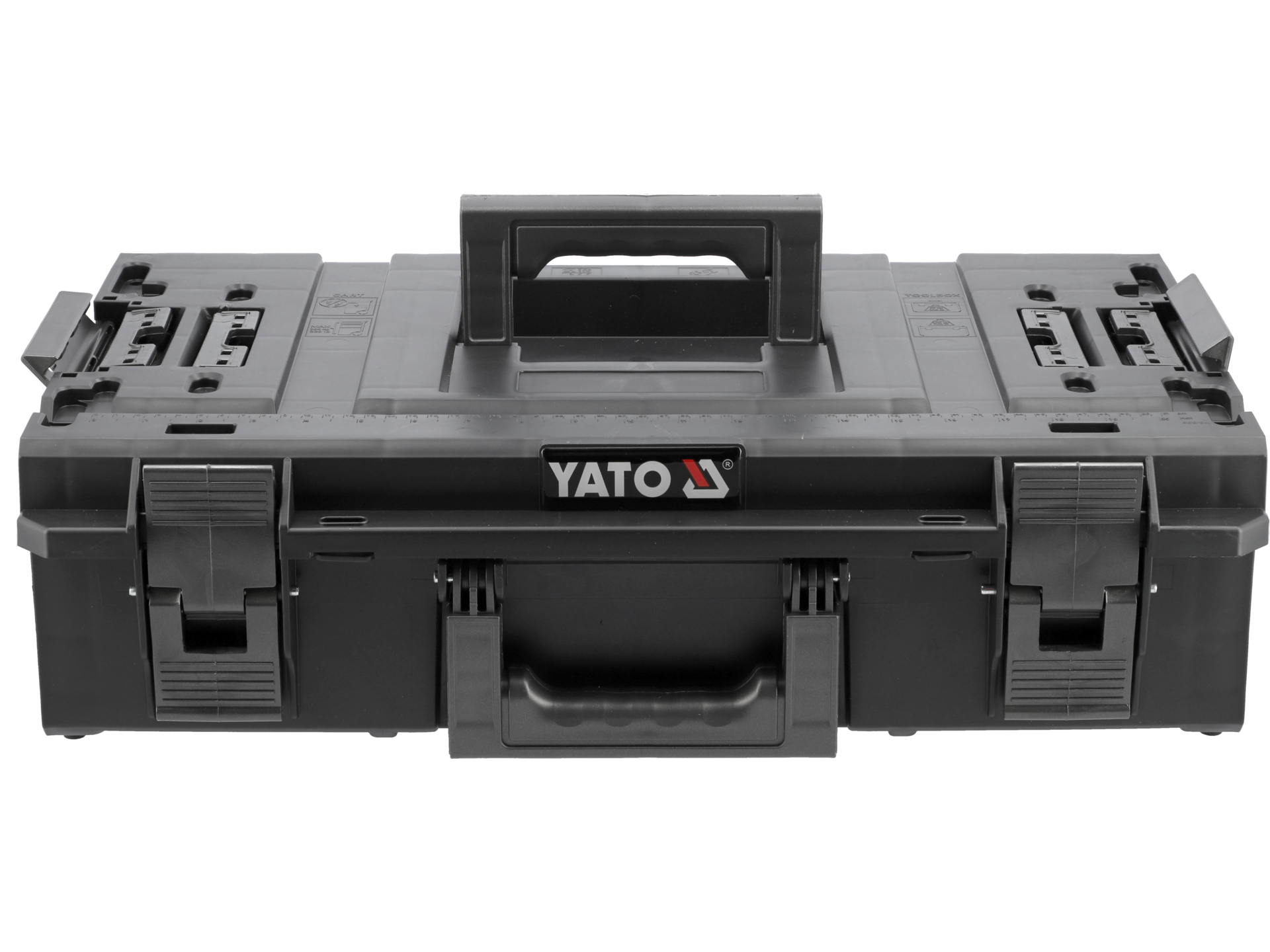 Skrzynia narzędziowa YATO systemowa modułowa płaska z przegrodami 15.4L YT-091692