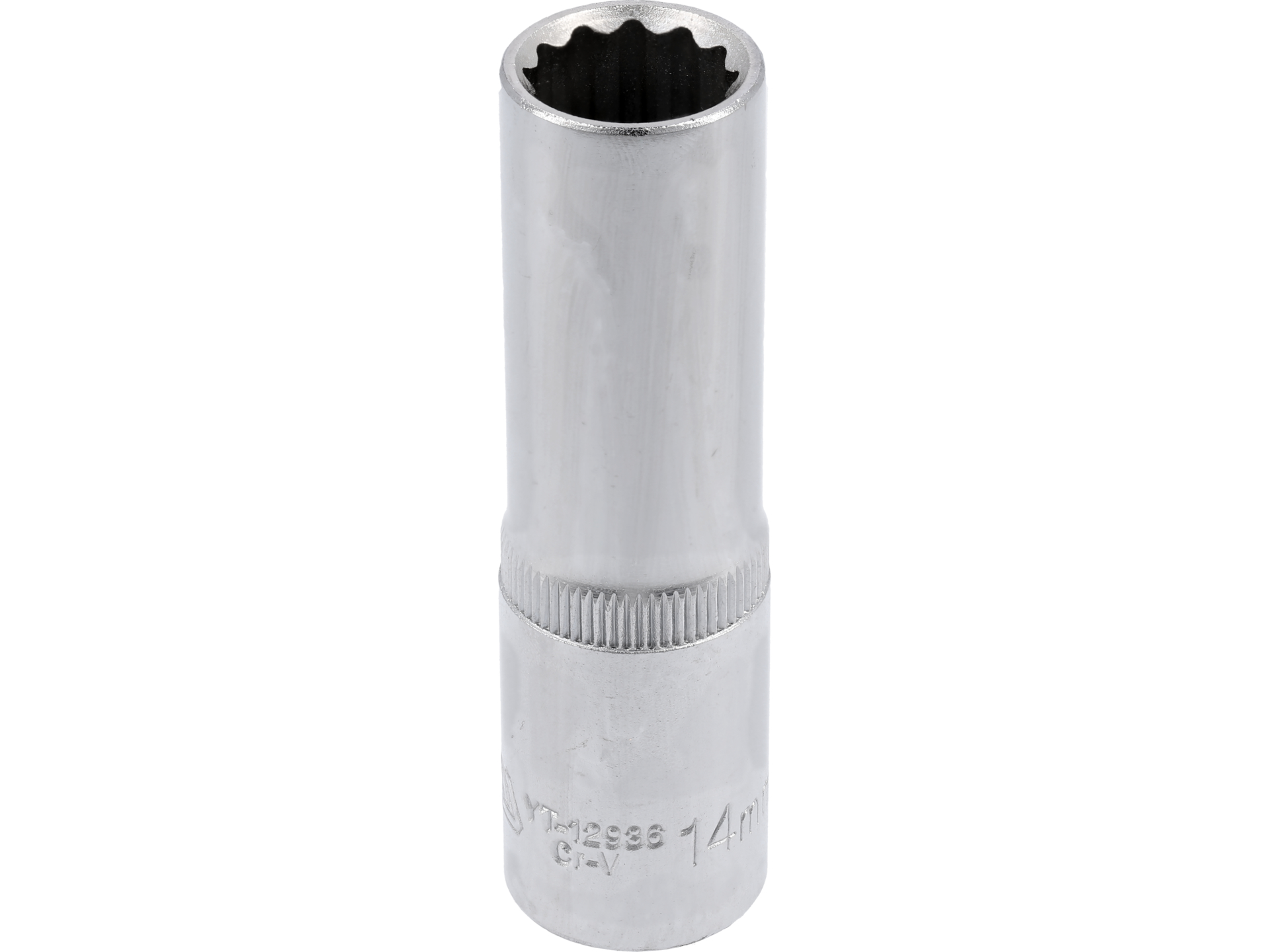 Nasadka długa 12-kątna 1/2" 14mm YATO klucz nasadowy stal CrV YT-12936