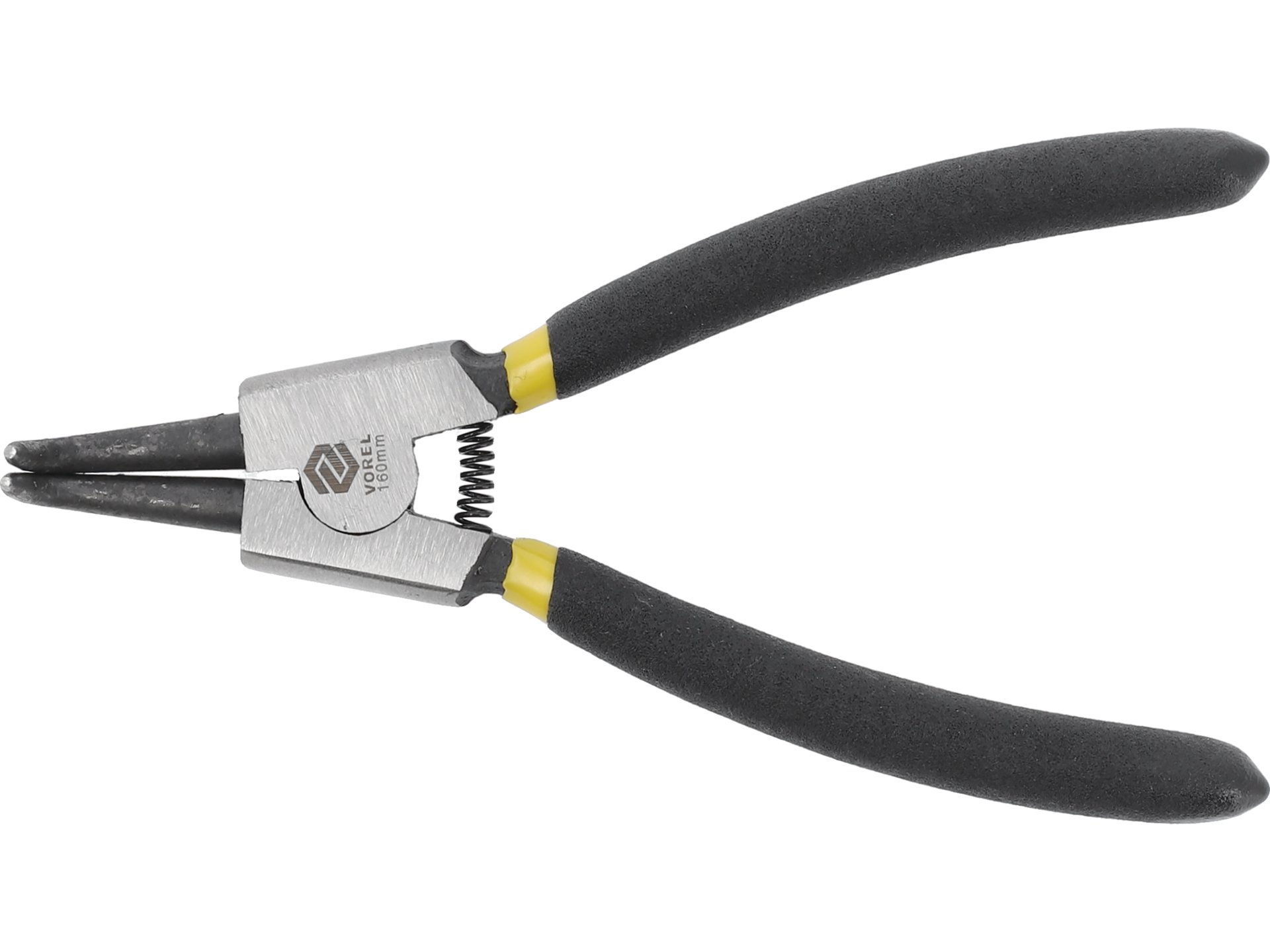 Szczypce segera VOREL zewnętrzne wygięte 160mm do pierścieni 43051