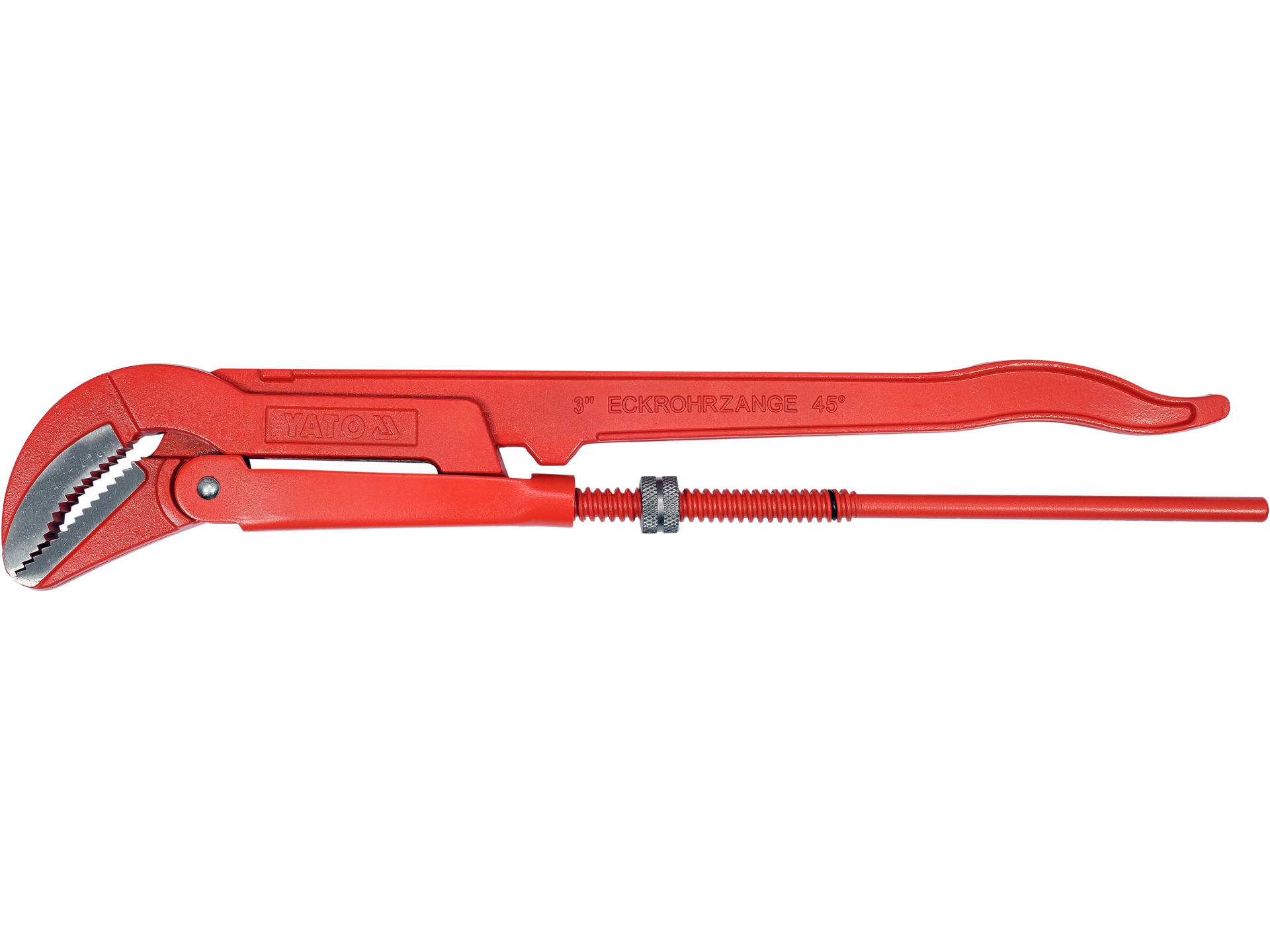 Klucz do rur YATO szwedzki typ 45st 3 cale 650mm CrV 6140 hydrauliczny YT-22153