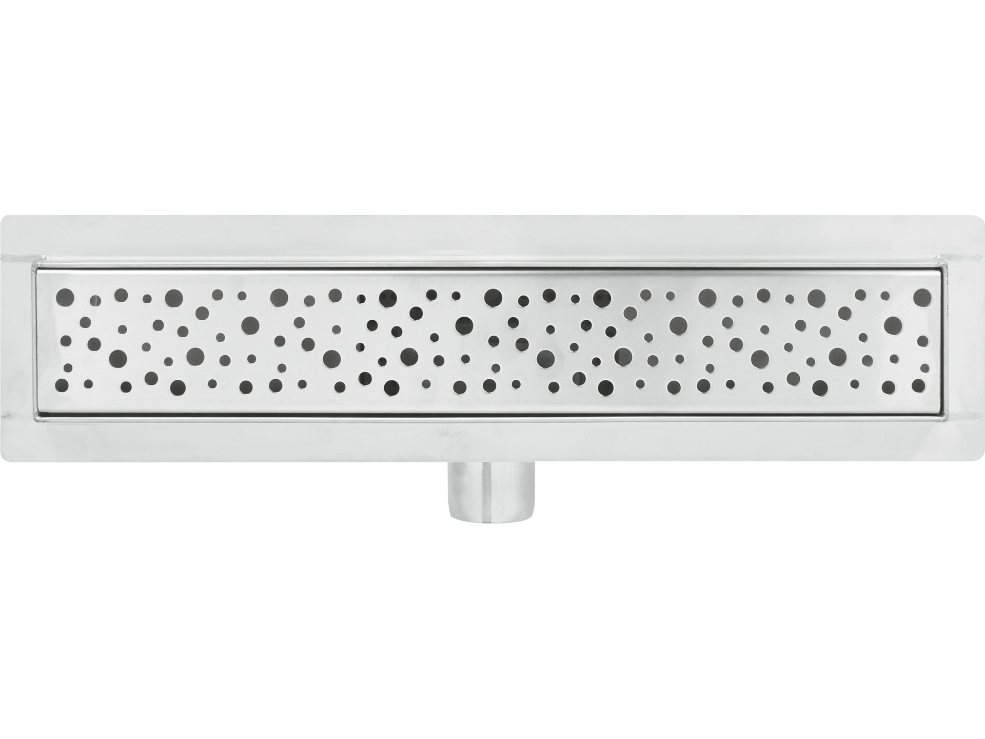 Odpływ liniowy FALA napo 30cm podłogowy do kabiny prysznicowej stal 75374
