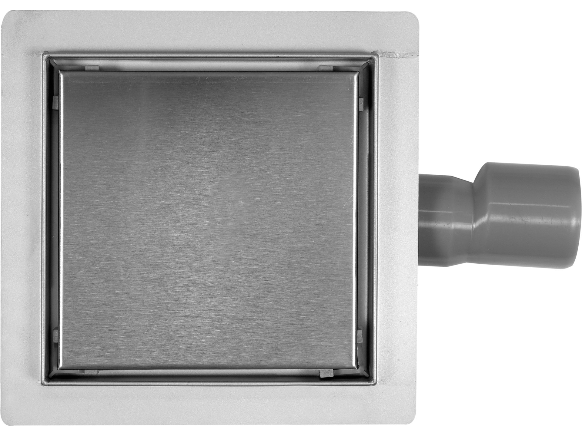 Odpływ liniowy FALA quad kwadratowy 25x25cm wet dry średnica 40mm 75336