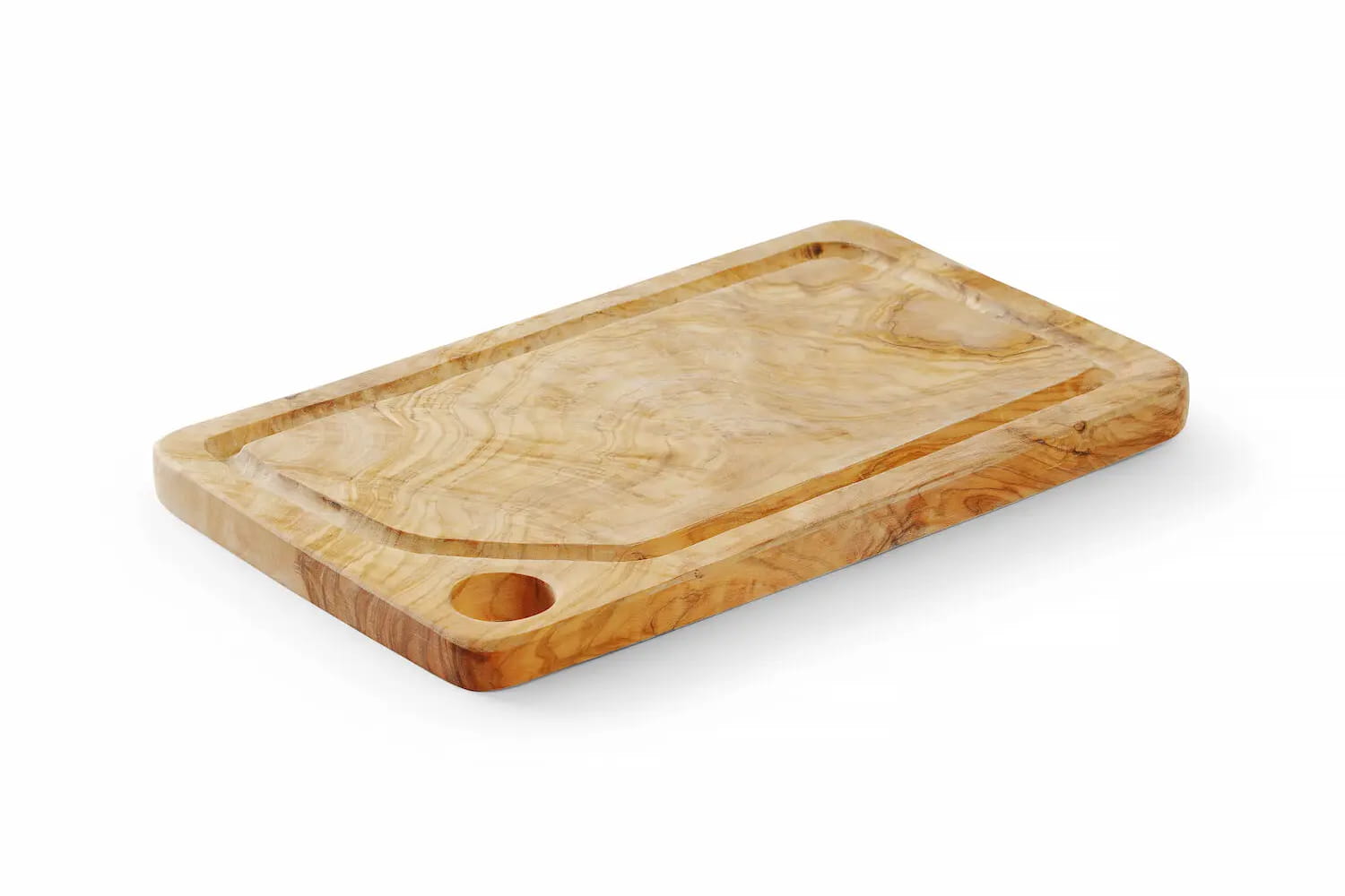 Deska do serwowania 33,5 x 20,5 cm z drewna oliwnego | 505410