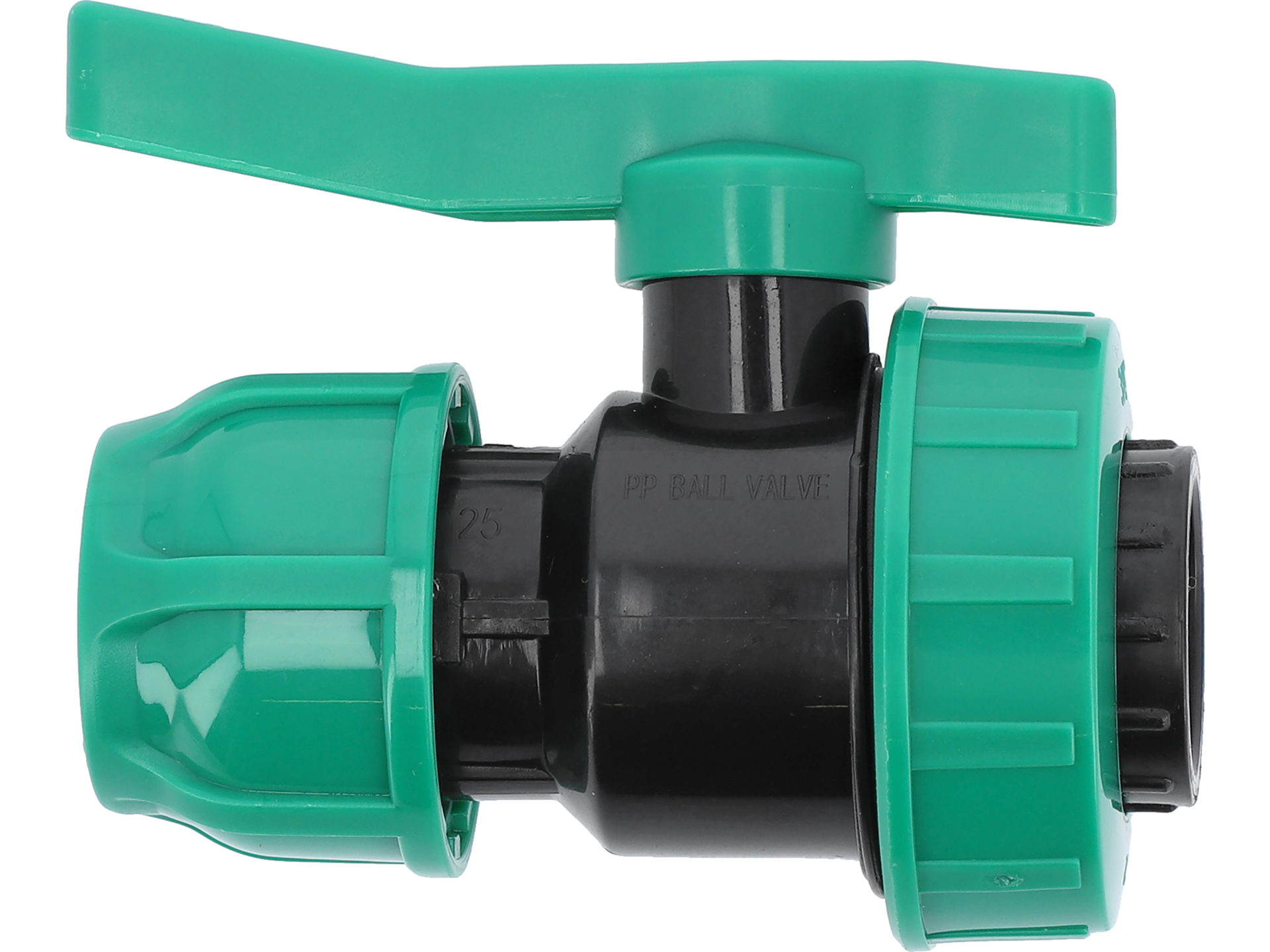 Zawór kulowy FLO żeński PP 25mm x 3/4 cala do rur PE kurek 16 bar 88962