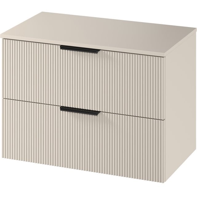 CERSANIT Szafka podumywalkowa NAVADO kaszmir z blatem 80 cm DSM S1050