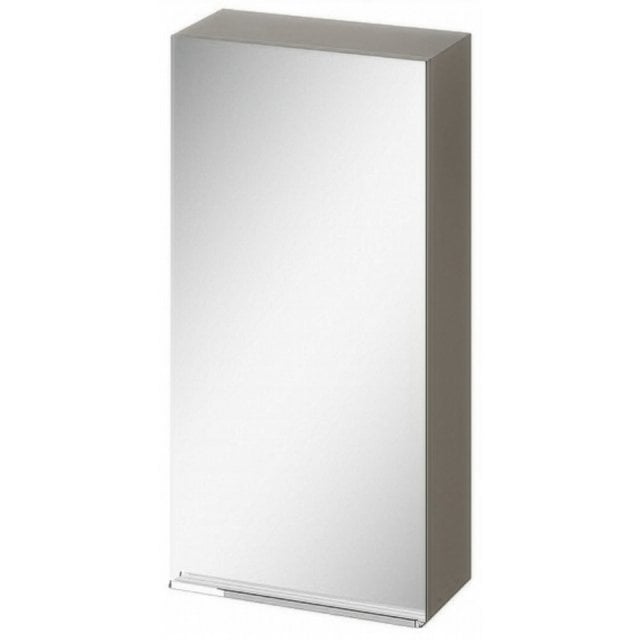 Szafka lustrzana VIRGO 40 szara uchwyt chrom