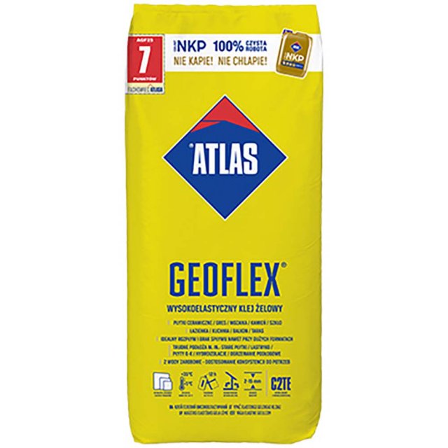 Zaprawa klejowa do płytek Atlas Geoflex 25 kg