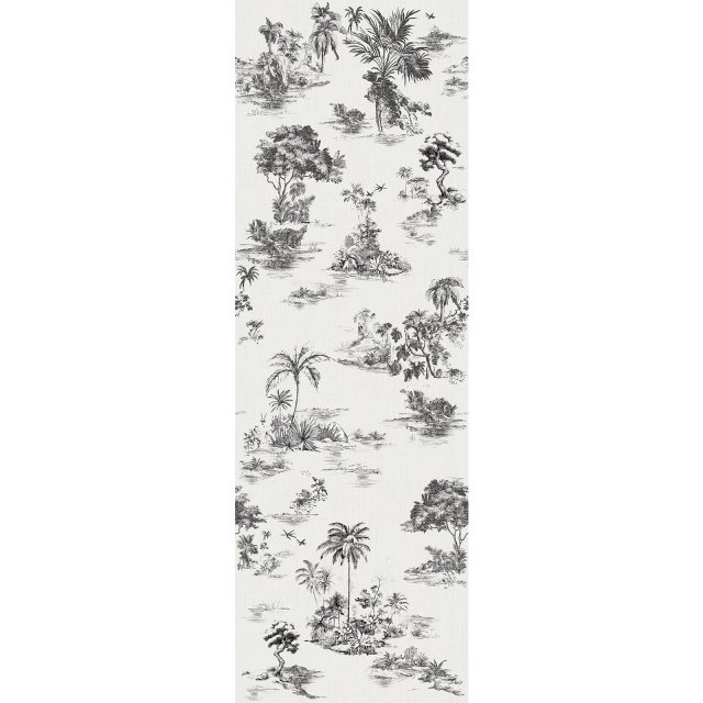 Płytka ścienna LUVIE white-black satin 39,8x119,8 gat. II