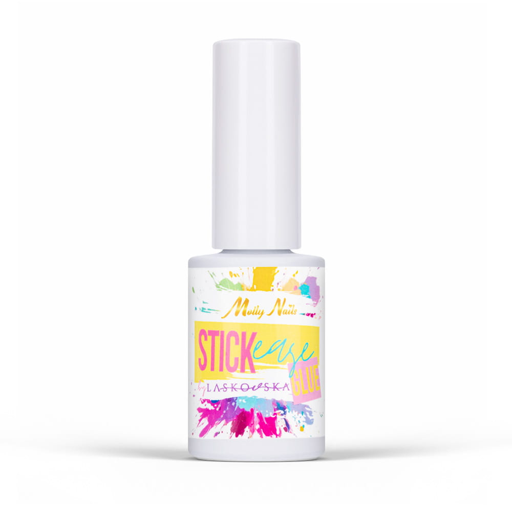 Baza Klej produkt do mocowania naklejek STICKease glue Molly Nails by Laskovska HEMA/Di-HEMA Free 7g