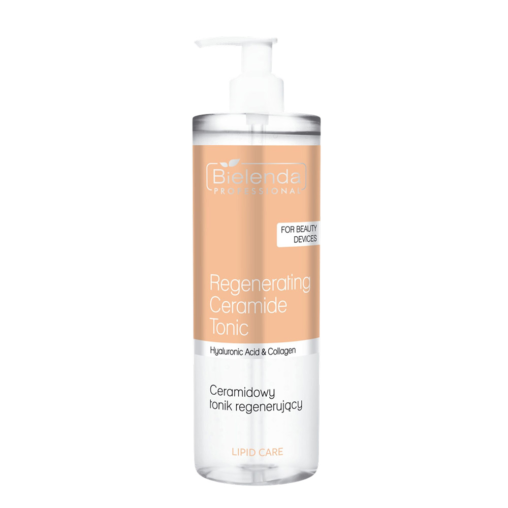 Ceramidowy tonik do twarzy Bielenda Hyaluronic Acid & Collagen 500 ml