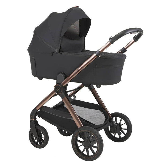 Espiro Code - wózek głęboko-spacerowy 2w1 -10 Clever Black