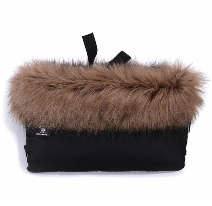Cottonmoose Mufka do wózka Cottonmuff-Czarne