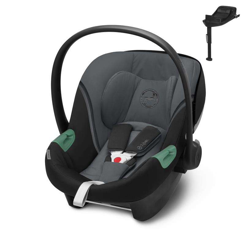 Cybex Aton S2 i-Size - fotelik samochodowy 45 cm - 87 cm, 0-13 kg + baza One-Monument Grey