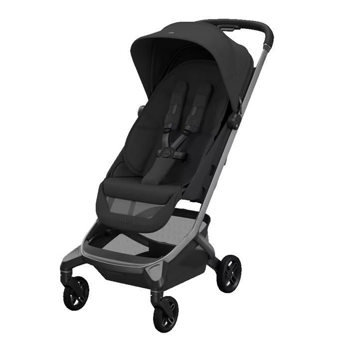 Maxi-Cosi Fame Cabin - kompaktowy wózek spacerowy-Black Onyx