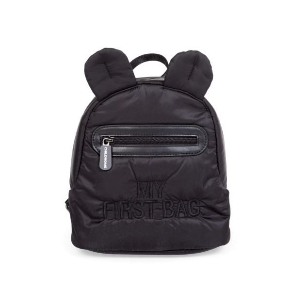 Childhome Plecak dla dziecka My First Bag-Pikowana Czarna