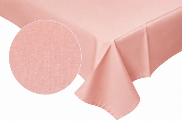 Prześcieradło RUBIN 100% bawełna 160x200 bez gumki wz. pudrowy róż 508/4