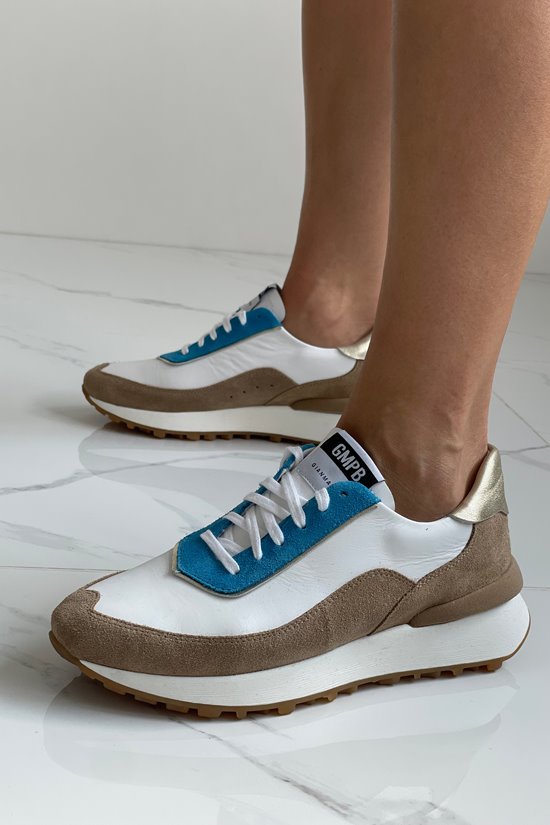 Sneakers 32/3 Biały / niebieski
