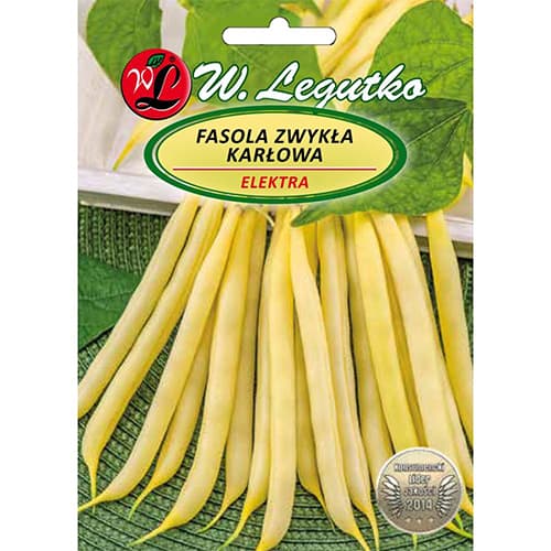 1 szt, Fasola szparagowa Elektra - Nasiona: Ilość w opakowaniu: 40 g
