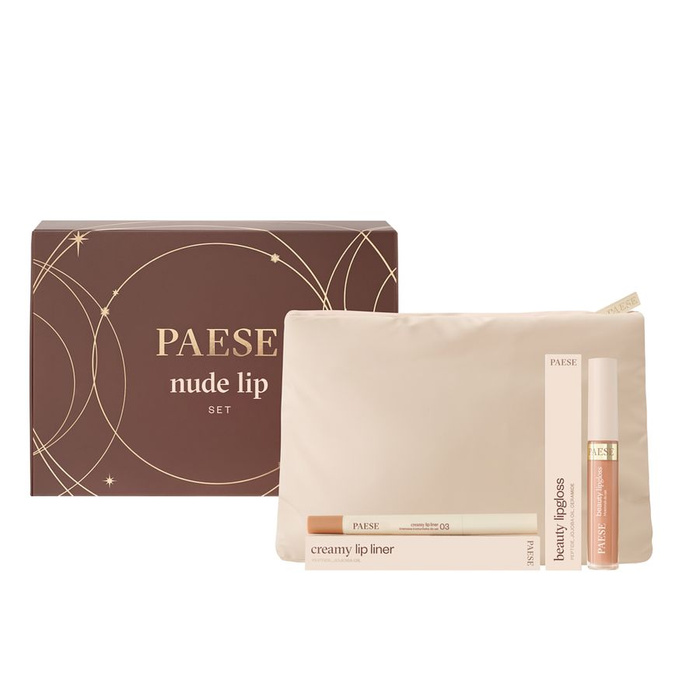 Paese Zestaw świąteczny Nude Lip