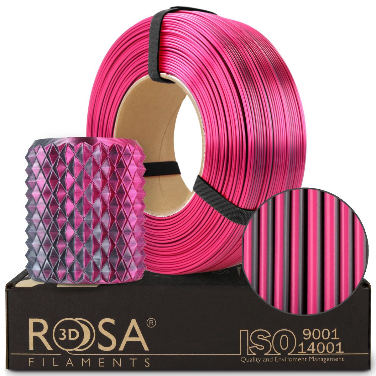 FILAMENT 3D ReFill PLA Magic Mistic Purple (Refill 1kg / 1.75mm)