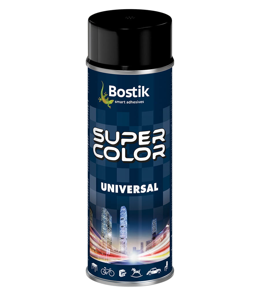 BOSTIK LAKIER UNIWERSALNY CZARNY MAT 400ML
