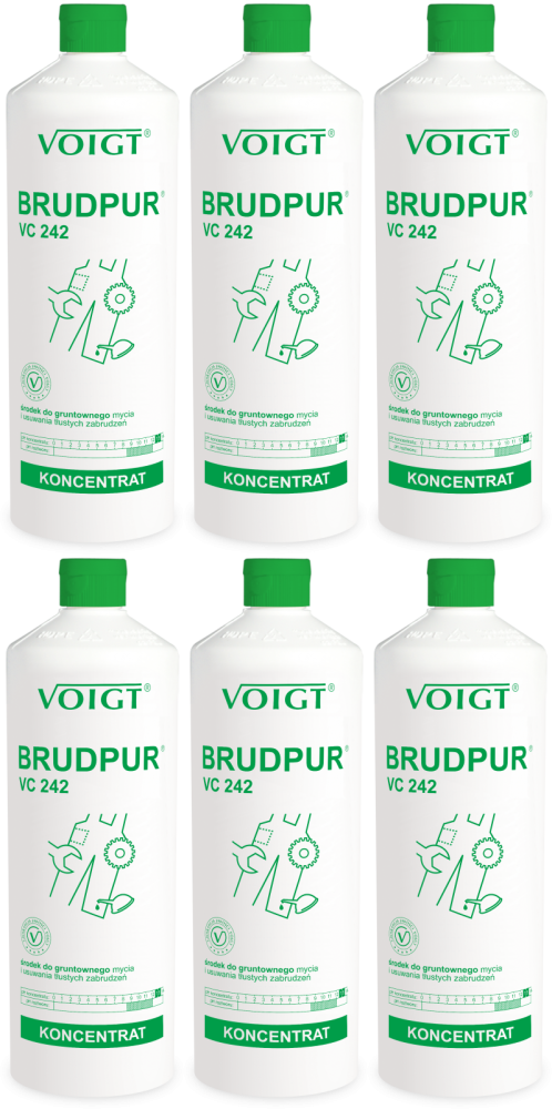Voigt Preparat do usuwania tłustego brudu BrudPur VC242, koncentrat 1 l