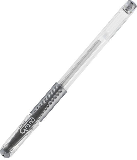 Grand GR-101 długopis żelowy 0,5 mm srebrny