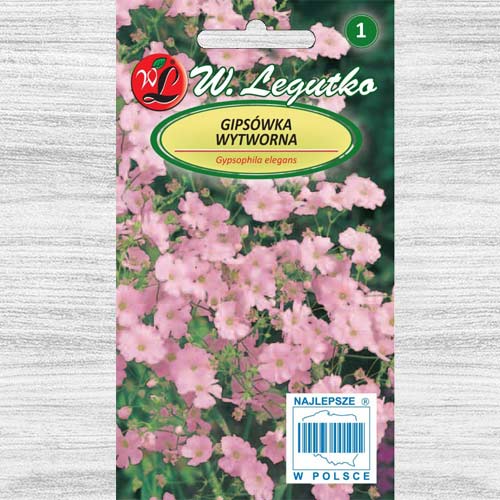 1 pac, Floarea miresei (Gypsophila) roz - Semințe: Mod de ambalare: 1 g