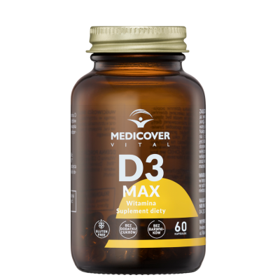 Medicover Vital Witamina D3 MAX – Wysoka Dawka Witaminy D3