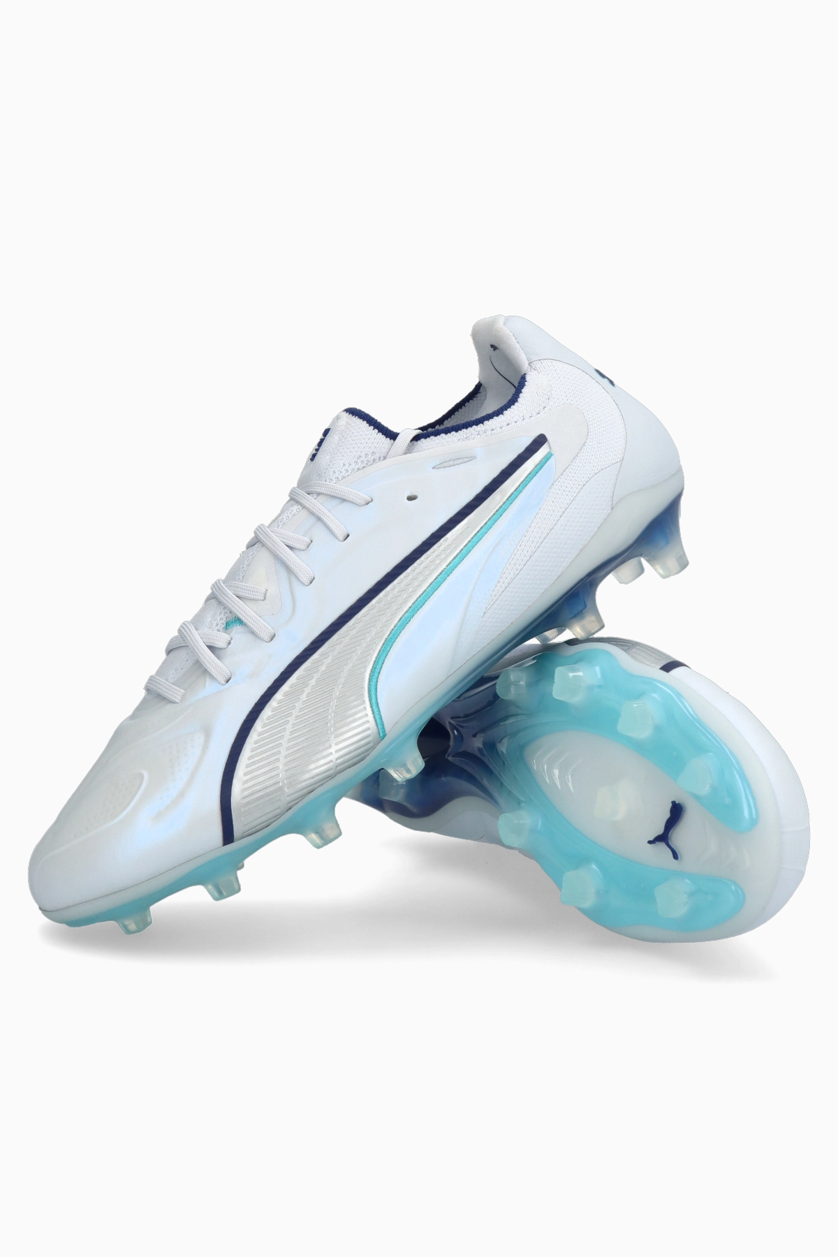 Korki Puma King 20 Ultimate FG/AG Damskie - Niebieski