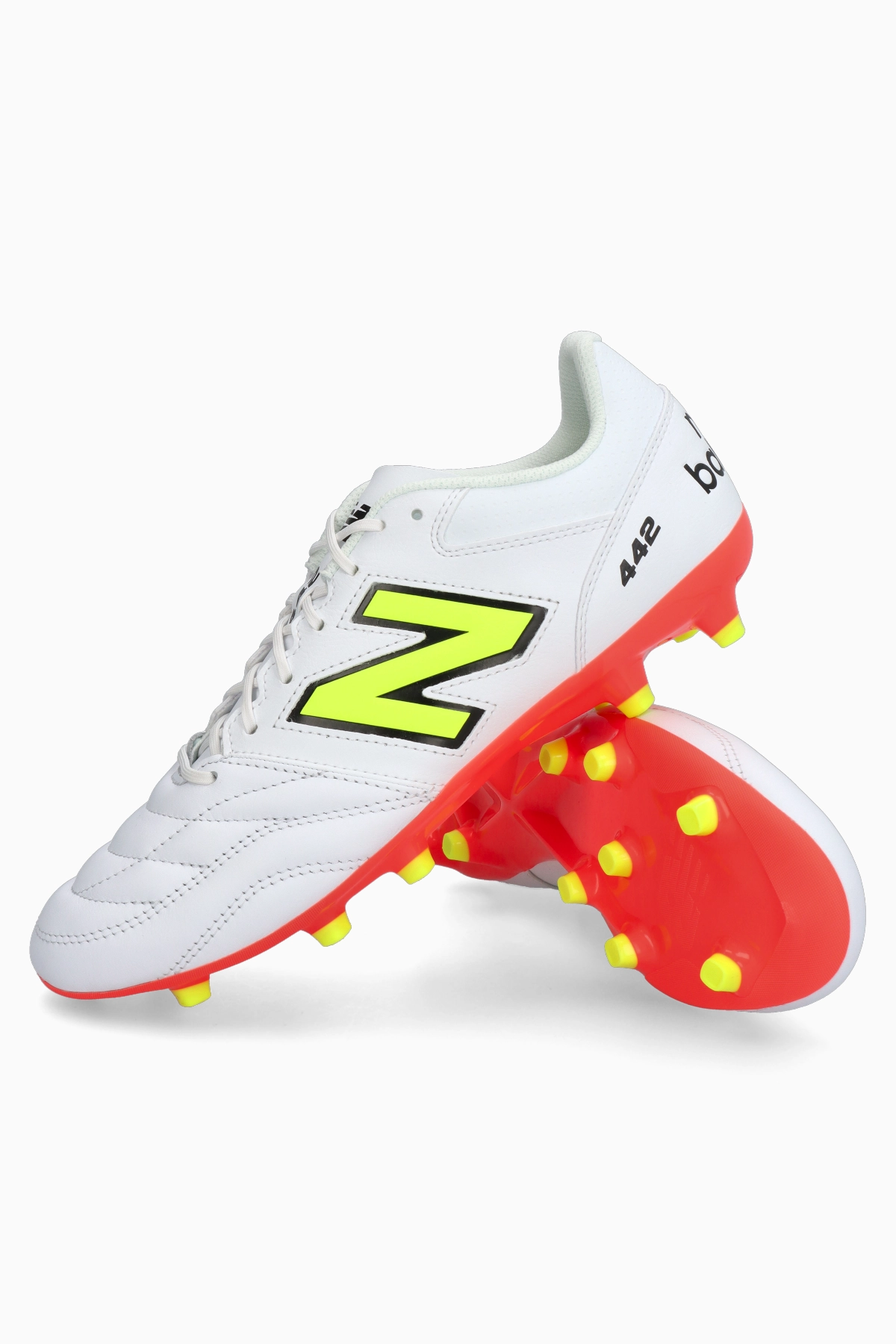 Korki New Balance 442 V2 Team FG - Biały
