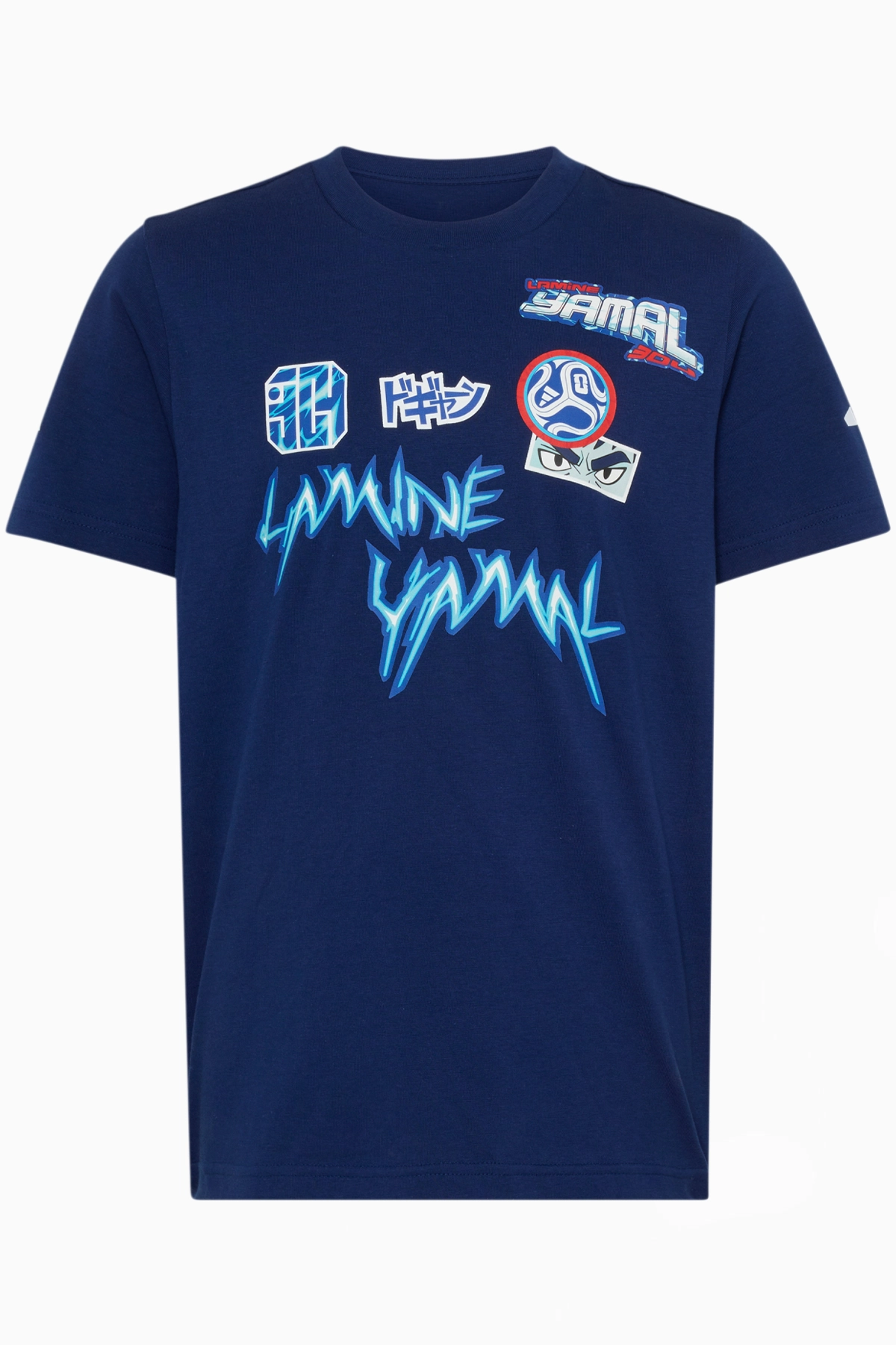 Koszulka adidas Lamine Yamal 26 Anime Graphic Junior - Granatowy