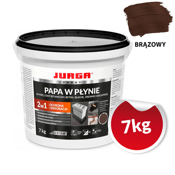 Papa w płynie Brązowa 7kg Jurga