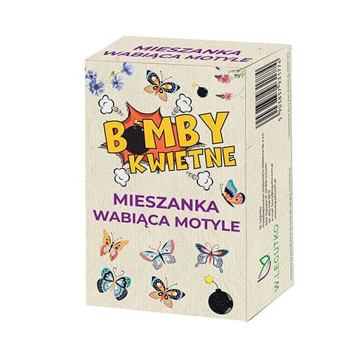 Kvetinové bomby, zmes priťahujúca motýle - : Monžstvo balíkov: 5 kus