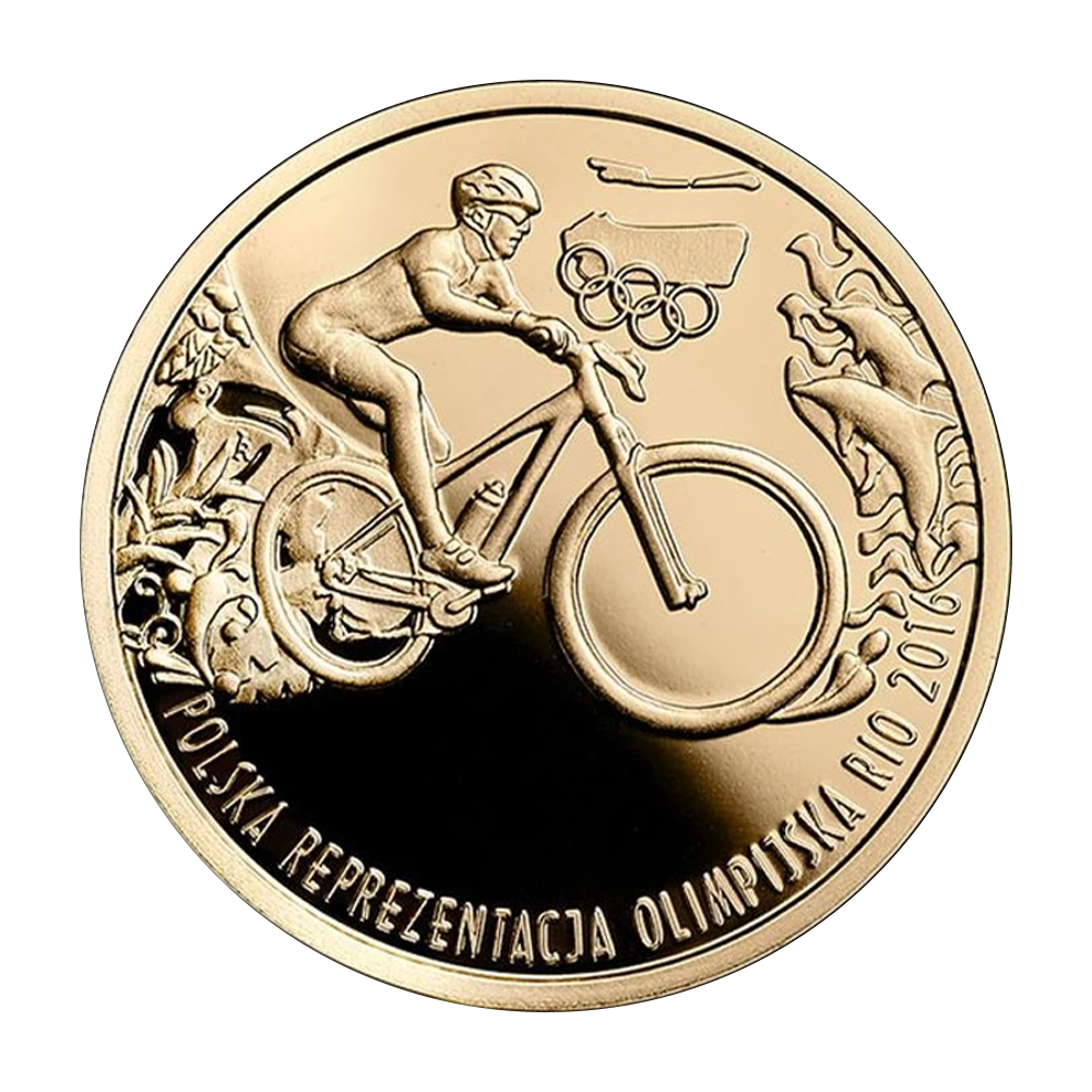 Złota moneta 200 zł Polska reprezentacja Olimpijska Rio de Janeiro 2016 - wysyłka 24 h! - Mennica Skarbowa