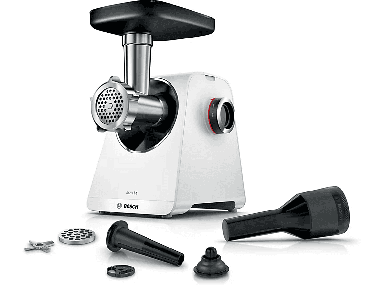 Maszynka do mięsa BOSCH MFWS607W Serie 6 MultiPower 2100 W Biały