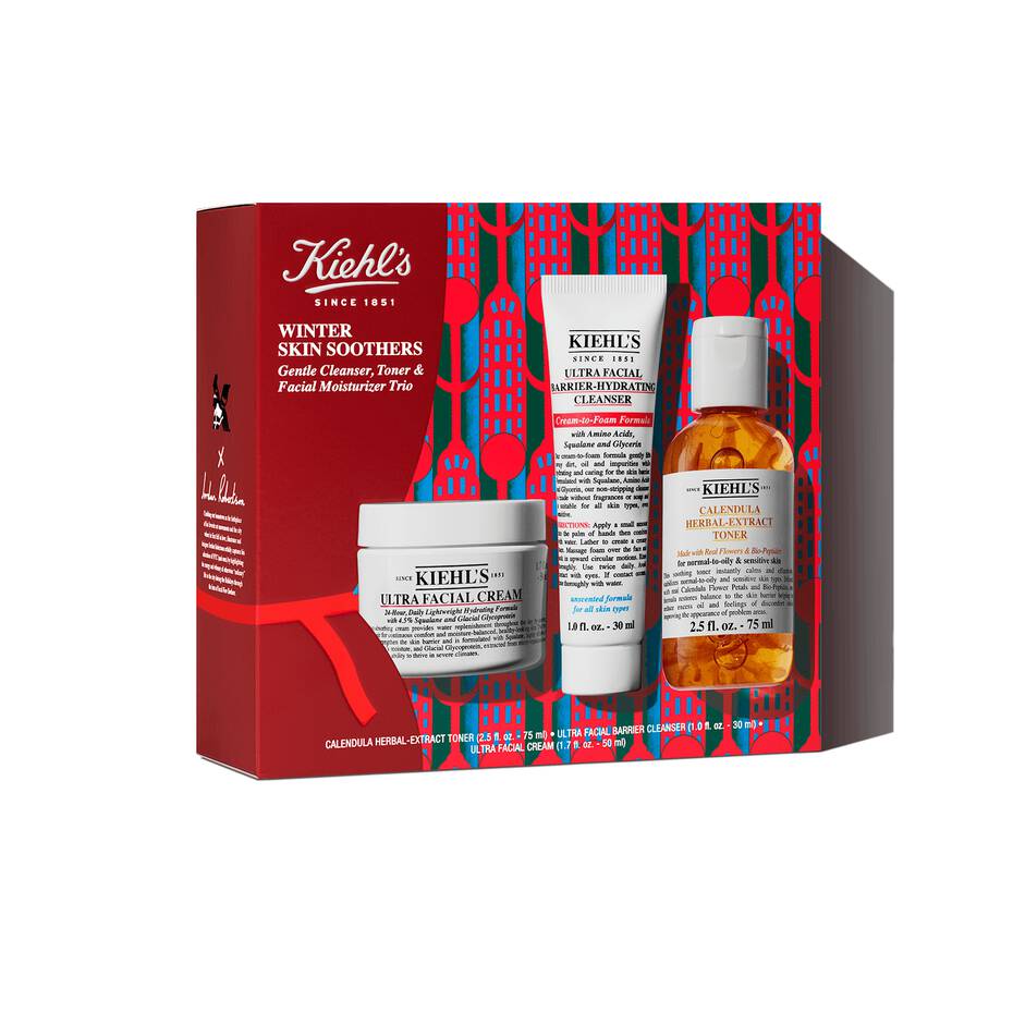 Kiehl's Winter Skin Soothers - Zestaw Prezentowy Zestaw prezentowy