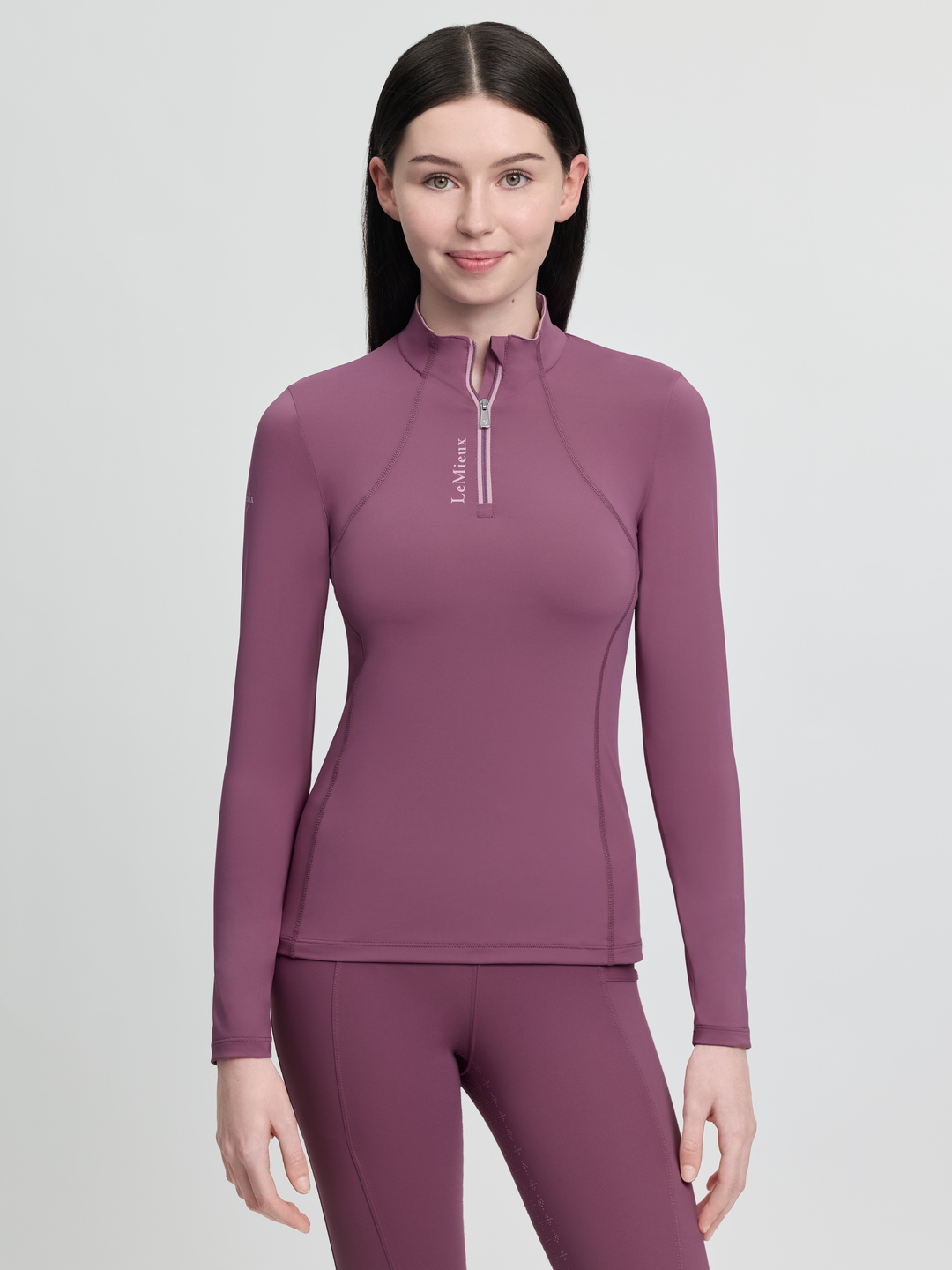 LeMieux bluzka młodzieżowa Young Rider Base Layer Mallow