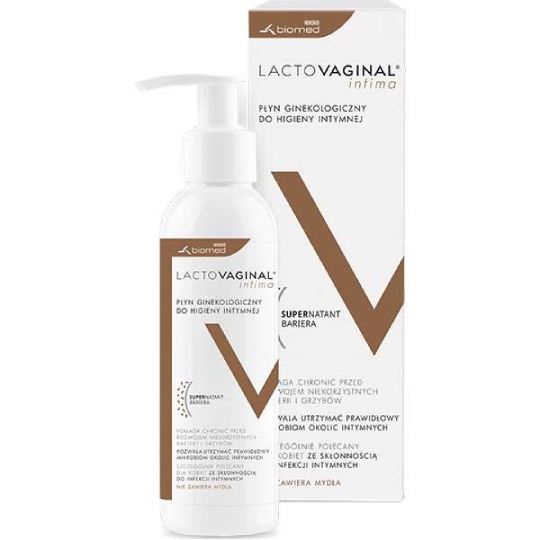 Lactovaginal intima - płyn ginekologiczny do higieny intymnej, 300 ml