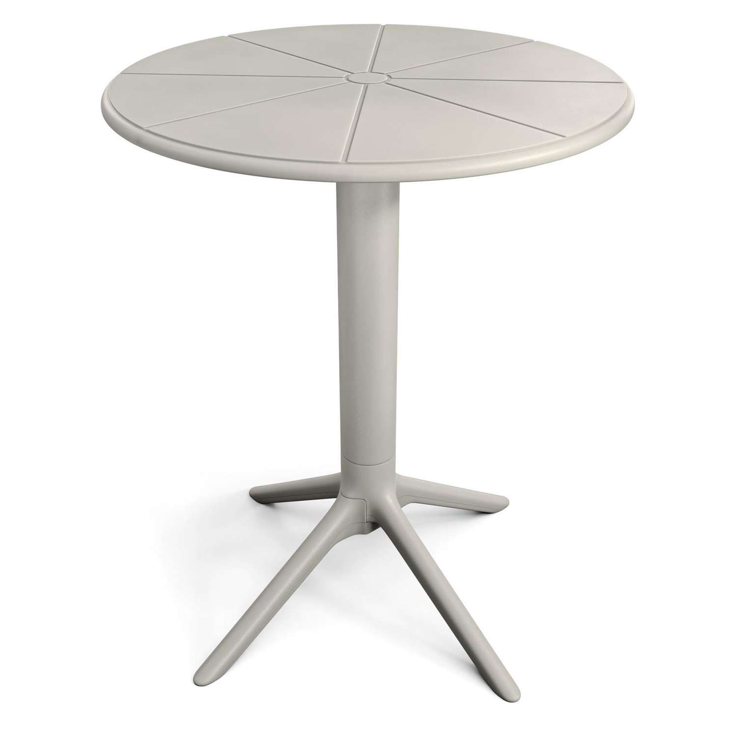 Záhradný okrúhly stôl 60 cm Dego béžový
