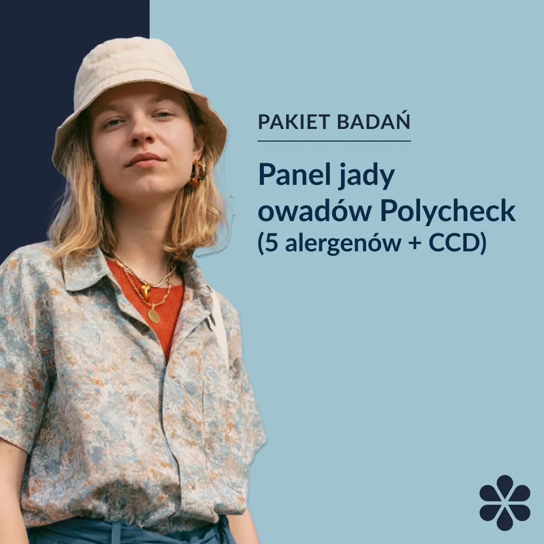 Panel jady owadów Polycheck (5 alergenów + CCD)
