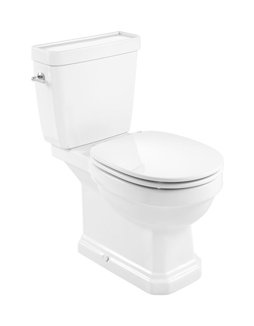 Roca Carmen miska WC kompakt stojąca Rimless Supraglaze biała A3420A7S00 - Wysyłka w 24h