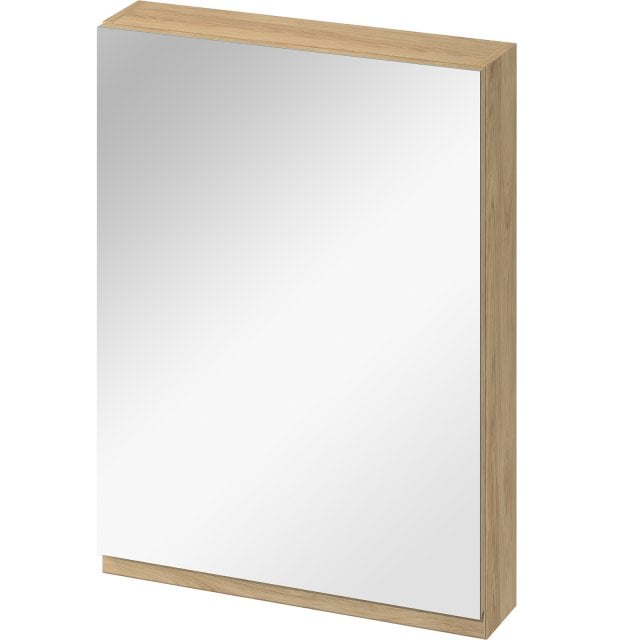 CERSANIT Szafka łazienkowa MODUO 60 cm DSM wisząca z lustrem dąb hiko